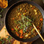 receta de lentejas al curry veganas